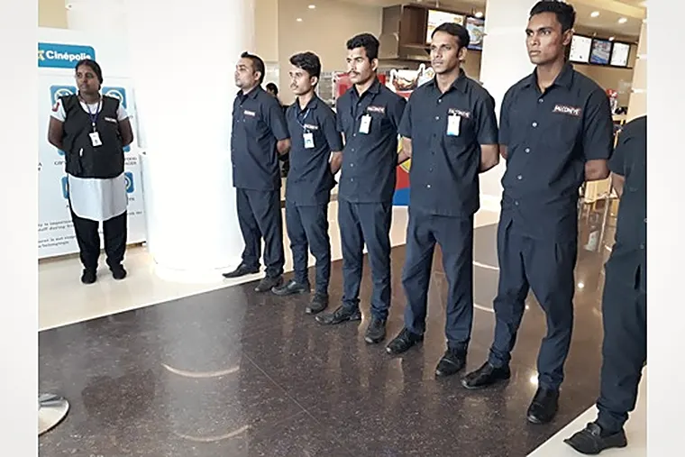 Falcon Eye supervisors and site team